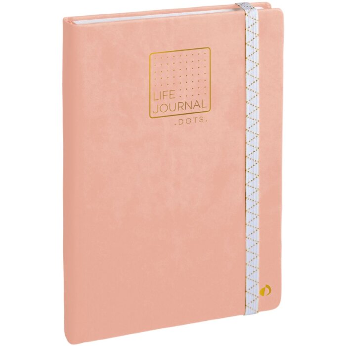 Quo Vadis Life Journal Dots Bullet Journal Light Pink 15x21cm