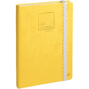 Quo Vadis Life Journal Dots Notebook Yellow 15x21 cm...