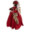 Clayre & Eef 50777 Decoration Angel 50x30x65 cm Red Gold