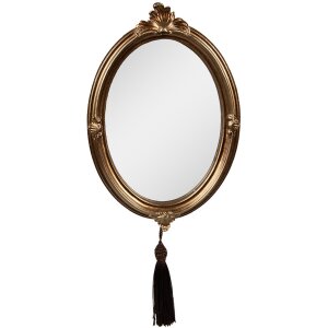 Clayre & Eef 62S303 Mirror 16x2x23 cm Gold Vintage...