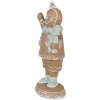 Clayre & Eef 6PR4321 Decoration gingerbread man 9x5x16 cm