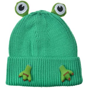 Juleeze JZKCA0005 childrens hat green frog eyes...