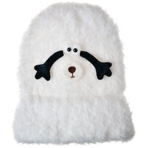 Juleeze JZKCA0011 hat child white one size fluffy warm...