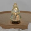 Clayre & Eef 6GL4559 Christmas tree with LED Ø 8x14 cm