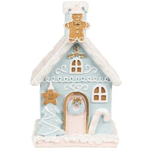 Clayre & Eef 6PR4200 Decoration House with LED 9x8x15 cm