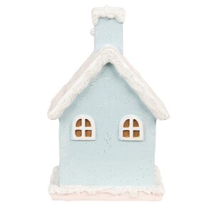 Clayre & Eef 6PR4200 Decoration House with LED 9x8x15 cm