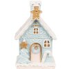 Clayre & Eef 6PR4200 Decoration House with LED 9x8x15 cm