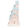 Clayre & Eef 6PR4202 Decoration House with LED 13x13x26 cm