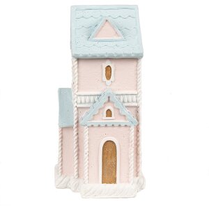 Clayre & Eef 6PR4203 Decoration House with LED 10x8x16 cm