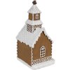 Clayre & Eef 6PR4304 Decoration House with LED 8x7x15 cm