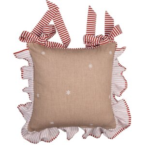 Clayre Eef GBB25 Cushion Cover 40x40 cm Brown Gingerbread...