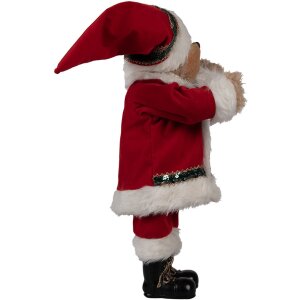 Clayre Eef Christmas decoration figure bear 51 cm red...