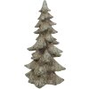 Clayre & Eef Christmas Tree Decoration Brown 19x18x36 cm Polyresin Country Style