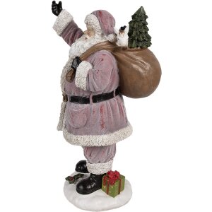 Clayre & Eef Father Christmas Figurine Pink 43 cm...