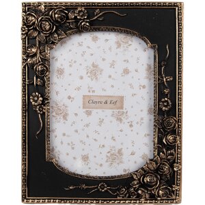 Clayre & Eef 2F1158 Photo Frame Black 18x2x23 cm for...