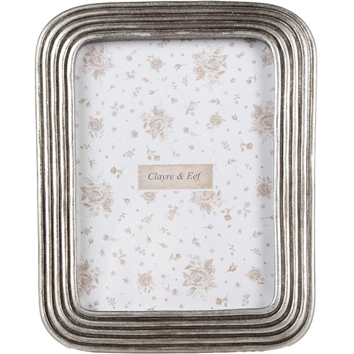 Clayre & Eef 2F1169 Photo frame silver 17x2x22 cm for 13x18 cm pictures