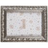 Clayre & Eef Picture Frame 10x15 cm Silver Bohemian Design