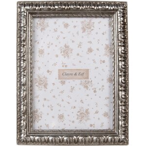 Clayre & Eef 2F1172 Photo Frame Silver 17x2x22 cm /...