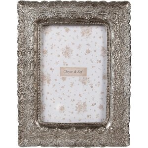 Clayre & Eef 2F1179 Photo frame 16x2x21 cm Silver...