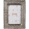 Clayre & Eef 2F1179 Photo frame 16x2x21 cm Silver Bohemian 10x15 cm