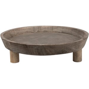 Clayre & Eef 6H2318 Decorative Bowl Wood Brown...