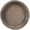 Clayre & Eef Decorative Bowl Wood Ø 27x4 cm Brown Boho Style Rustic