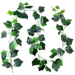 Clayre & Eef Artificial Plant Leaf Garland Green 220...