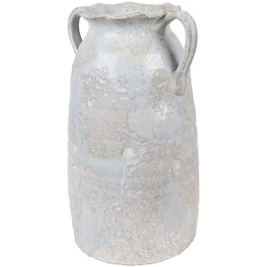 Clayre & Eef Vase 19x16x28 cm Grey Terracotta Country...