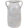 Clayre & Eef Vase 19x16x28 cm Grey Terracotta Country Style Decoration