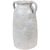 Clayre & Eef Vase 19x16x28 cm Grey Terracotta Country Style Decoration