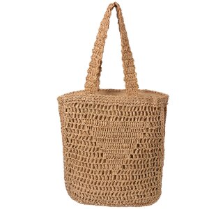 Juleeze Beach Bag Boho Brown 36x6x40 cm Synthetic