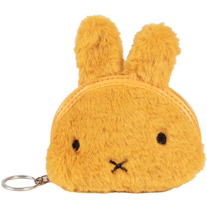 Juleeze JZWA0212 wallet 12x2x9 cm yellow with key ring fluffy