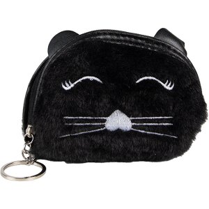 Juleeze JZWA0213 purse 12x2x9 cm black synthetic cat design