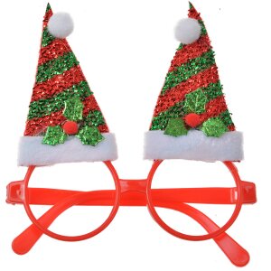 Clayre & Eef 65669 Glasses with Christmas hats...