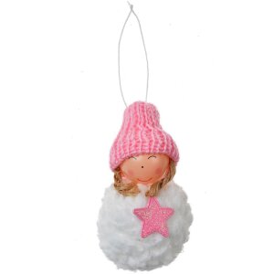 Clayre & Eef 65679P Decoration hanger angel Ø...