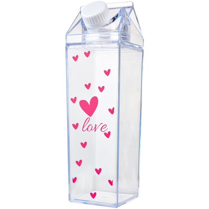 Clayre & Eef 65699 Drinking bottle 500 ml 6x6x20 cm