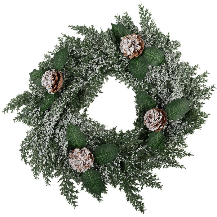 Clayre & Eef 65776 Decoration Wreath Christmas Ø 40x5 cm