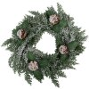 Clayre & Eef 65776 Decoration Wreath Christmas Ø 40x5 cm