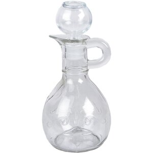 Clayre & Eef 6GL4898 Carafe Glass Ø 8x15 cm...