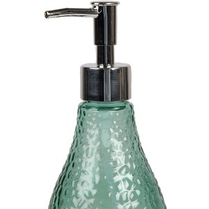 Clayre & Eef 6GL4900GR Soap Dispenser Green Glass...