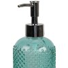 Clayre & Eef Soap Dispenser Green Ø 9x19 cm 400 ml Glass