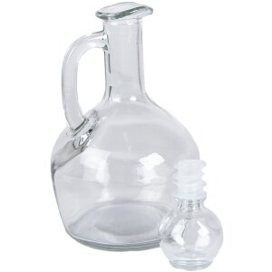 Clayre & Eef 6GL4906 Carafe 400 ml Ø 10x18 cm