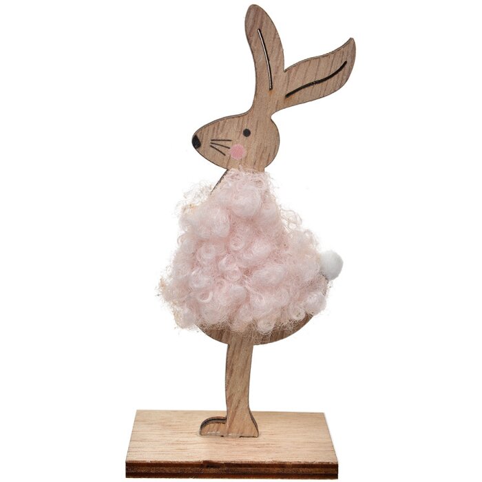 Clayre & Eef 65632 Decoration Rabbit 5x4x12 cm