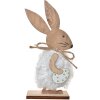 Clayre & Eef 65633 Decoration Rabbit 7x4x15 cm