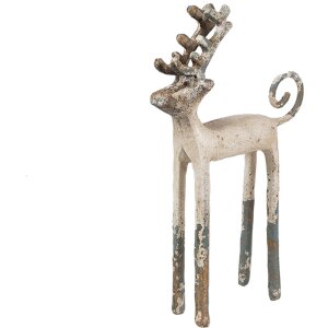 Clayre & Eef 6Y5660 Decoration Deer 16x5x25 cm