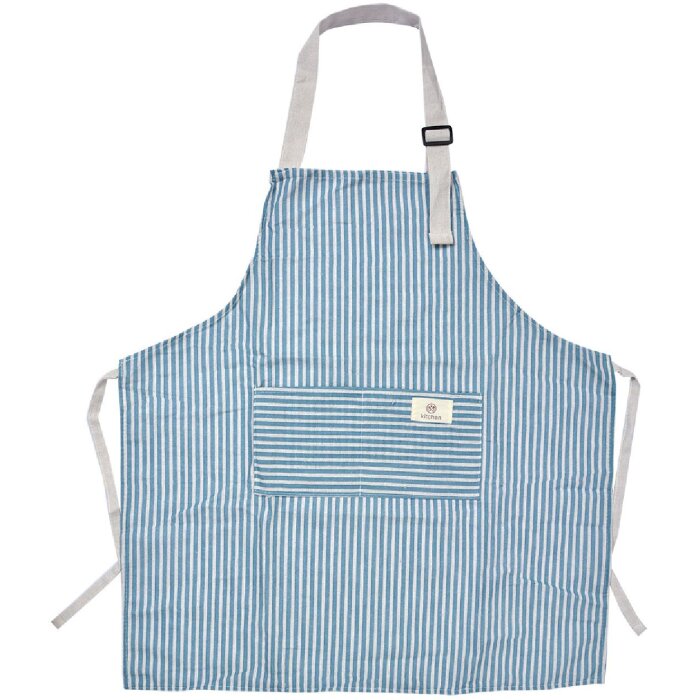 Clayre & Eef KT041.036BL Apron 65x70 cm Blue