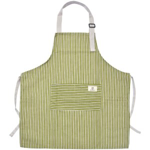 Clayre & Eef KT041.036GR Apron 65x70 cm Green