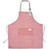 Clayre & Eef KT041.037P Apron 65x70 cm Red