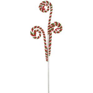 Clayre & Eef 65857 Decoration Candy Cane 68 cm Red...