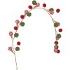 Clayre & Eef 65862 Decoration Garland Christmas Red Green 100x6x6 cm